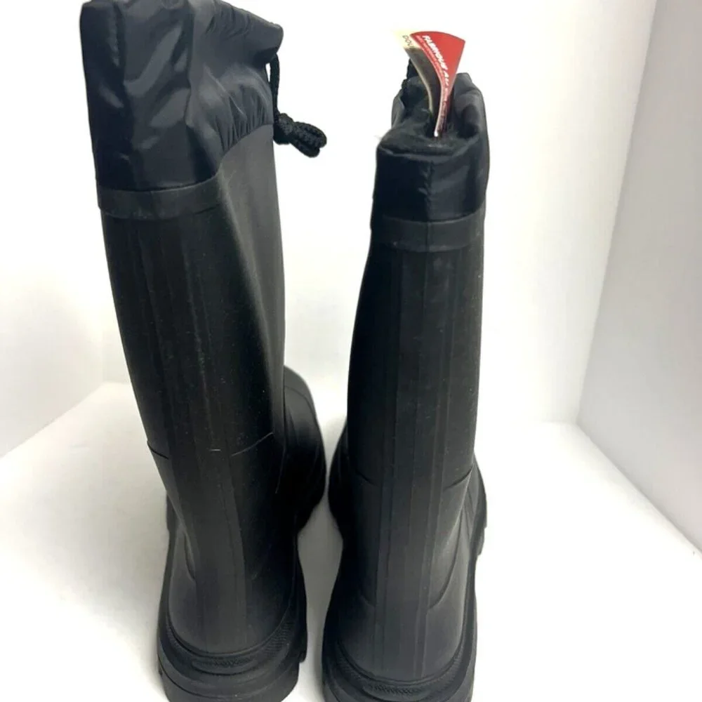 Kamik Mens Forest Rain Boot Black 14M